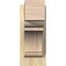 Ekena Millwork Olympic Block Rough Sawn Outlooker, Douglas Fir, 6"W x 14"D x 14"H OUT06X14X14OLY05RDF - alternate 3